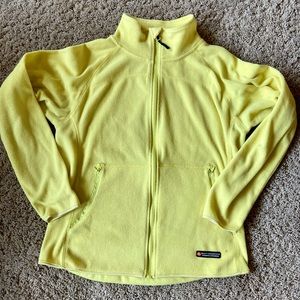 Yellow fleece Jacket